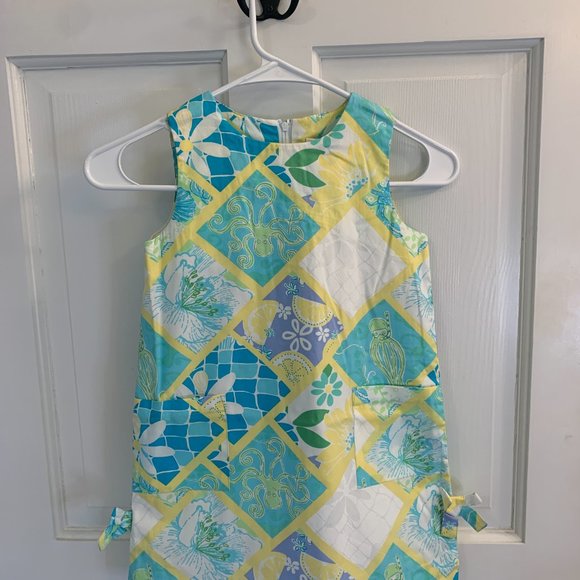 LILLY PULITZER SHIFT CHILDRENS DRESS - Picture 8 of 10